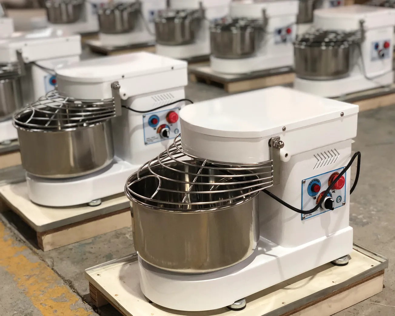 Best Seller 7L Countertop Dough Mixer Spiral Mixer Machine