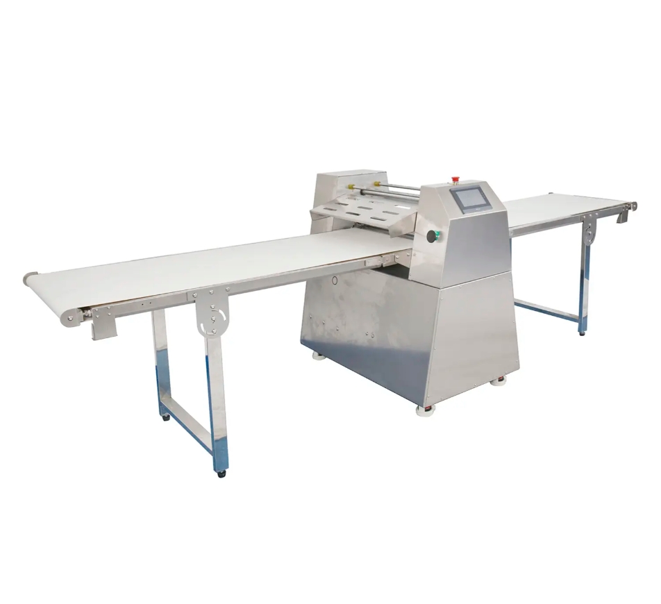 Full Sheeter Machine Fully Automatic Stainless Steel Vertical Pastry Dough Sheeter Machine
