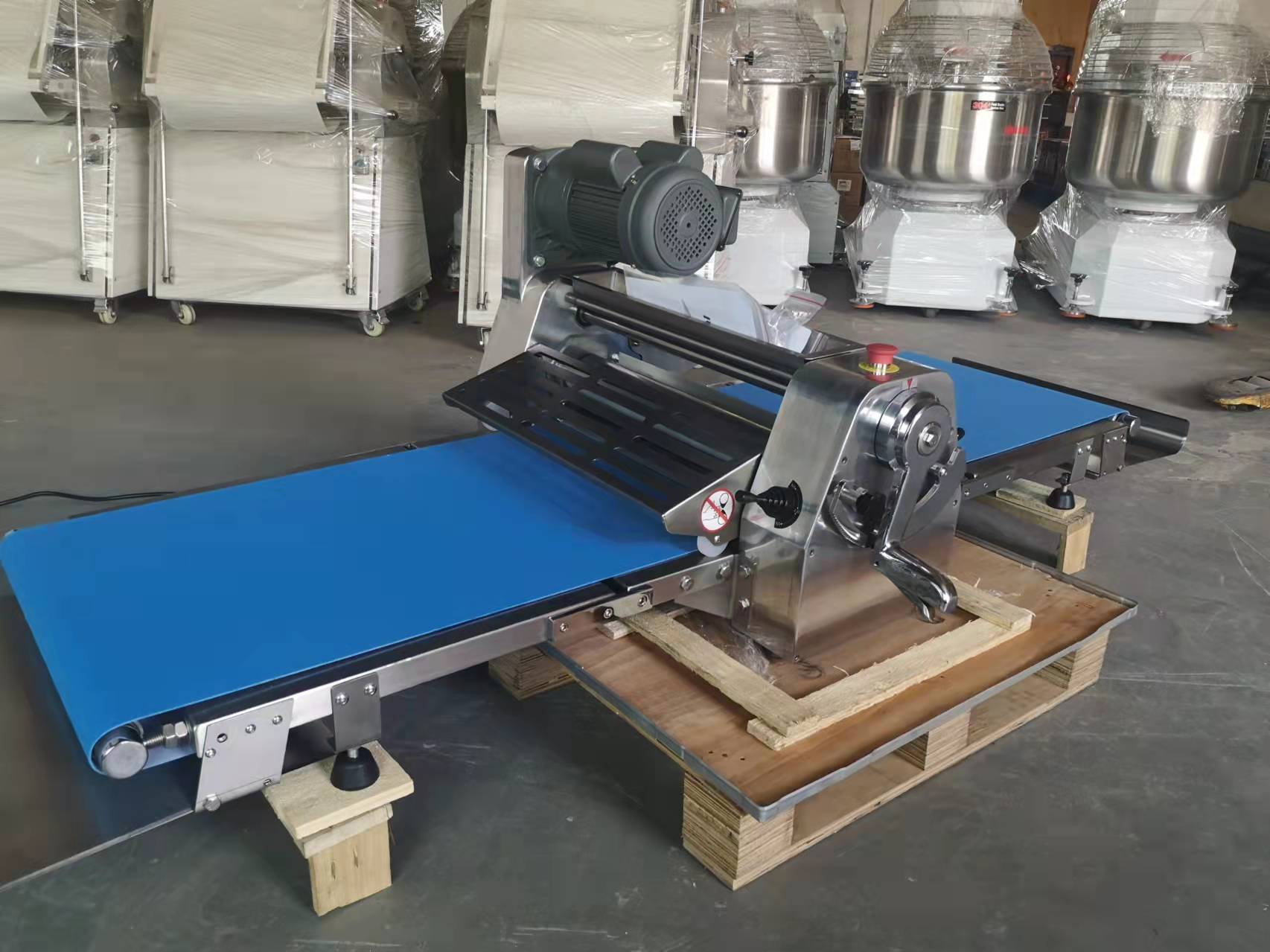 Full Sheeter Machine Full Stainless Steel Table Top Paster Sheeter Dough Sheeter Machine