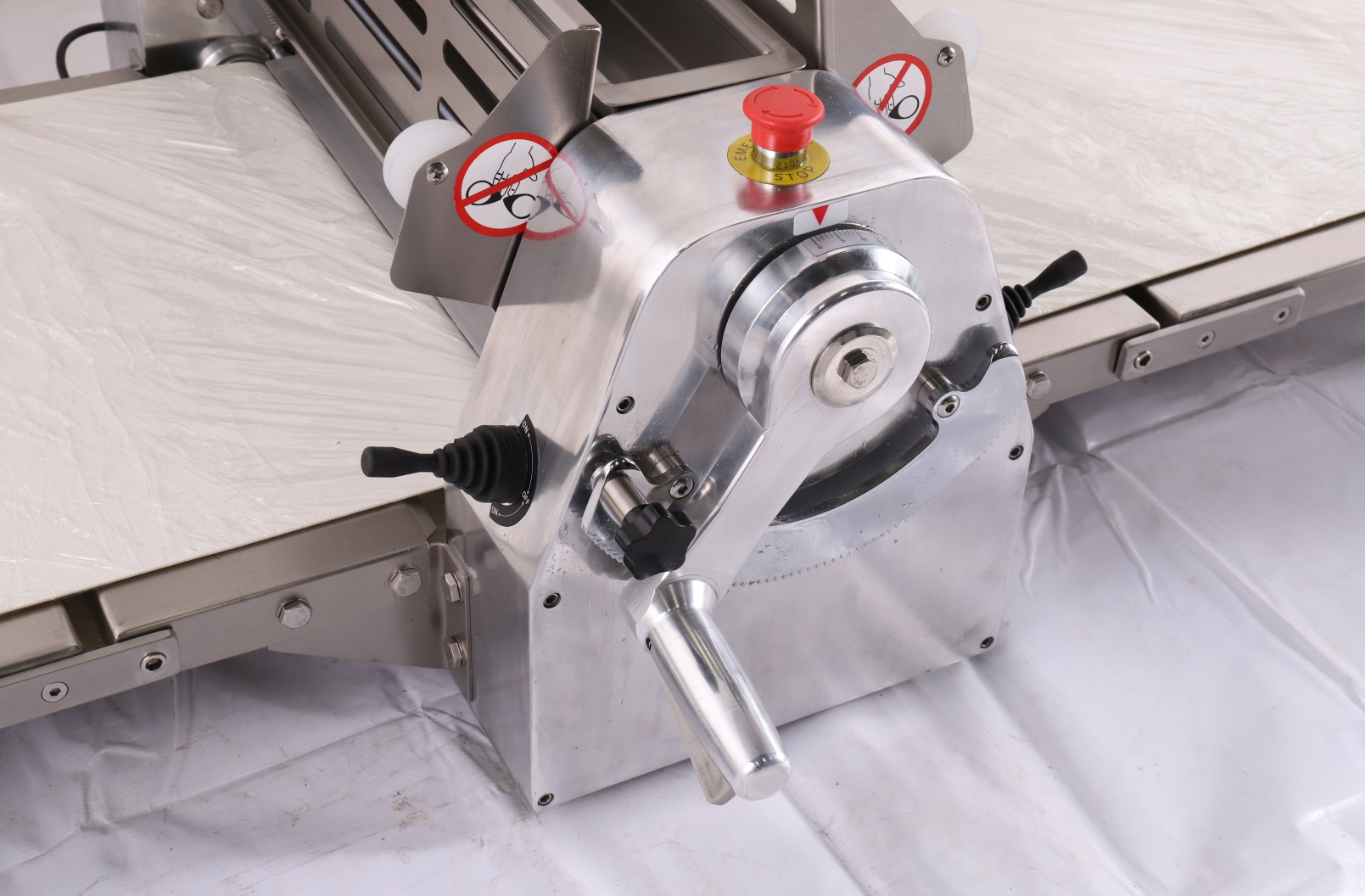 Full Stainless Steel Table Top Paster Sheeter Dough Sheeter Machine