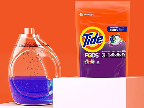 Procter & Gamble's Tide Introduces Sustainable Laundry Pods for Greener Cleaning