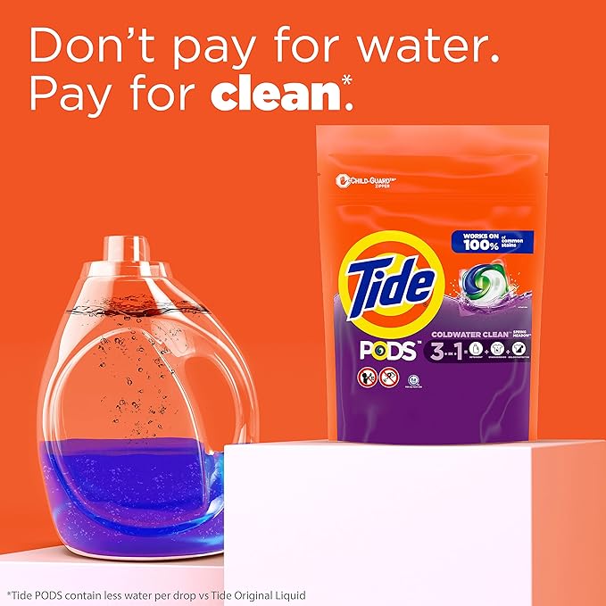 Procter & Gamble's Tide Introduces Sustainable Laundry Pods for Greener Cleaning