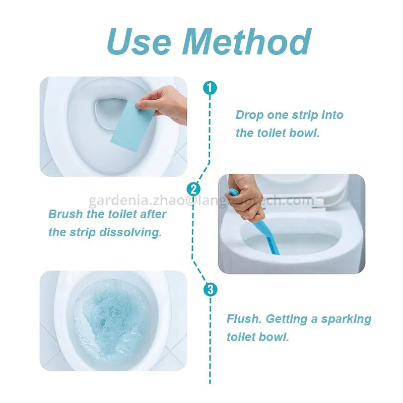 Eco Friendly Cost Effective Toilet Detergent Sheets