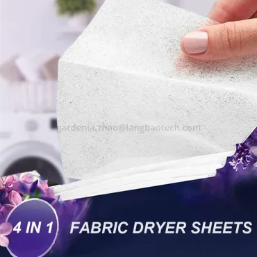 Plant Based Fabric Softener Dryer sheets