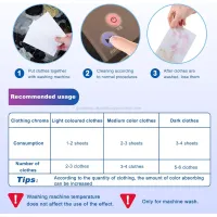 Color Catcher & Absorbing Laundry Sheet