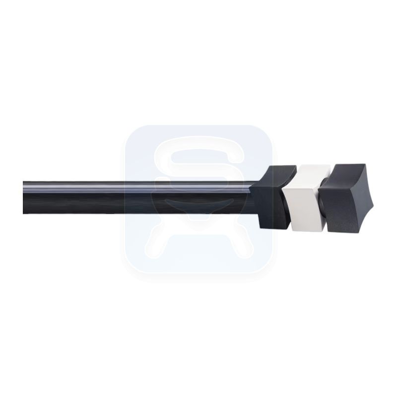 Two Tone Drapery Rods Two Tone Curtain Rods