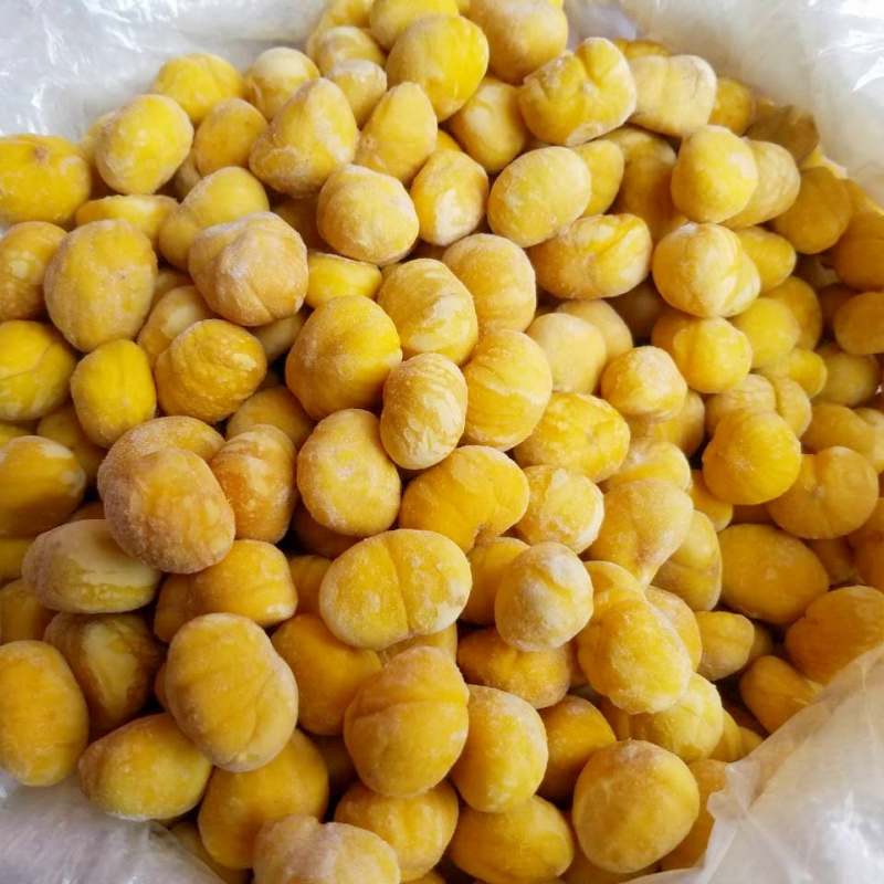 Chestnut Kernel Healthy Frozen Golden Chestnut Kernels - Perfect for Snacking and Cooking