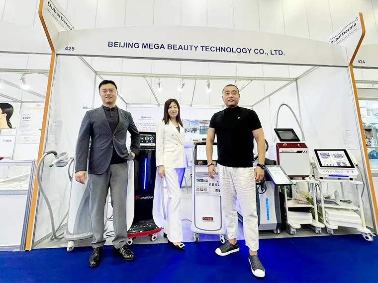 MBT-Laser participou com sucesso na Dubai Derma Exhibition de 5 a 7 de março de 2024