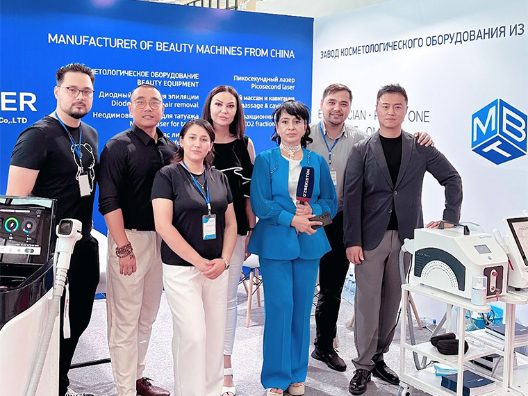 MBT Laser participated in The INTERNATIONAL SPECIALIZED EXHIBITION OF BEAUTY INDUSTRY in Uzbekistan