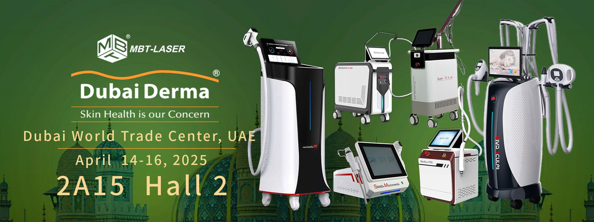 MBT-Laser to Showcase Latest Innovations at Dubai Derma Exhibition 2025