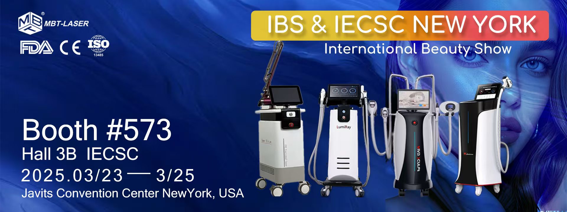 MBT-Laser to Shine at 2025 NEW YORK IBS & IECSC International Beauty Show