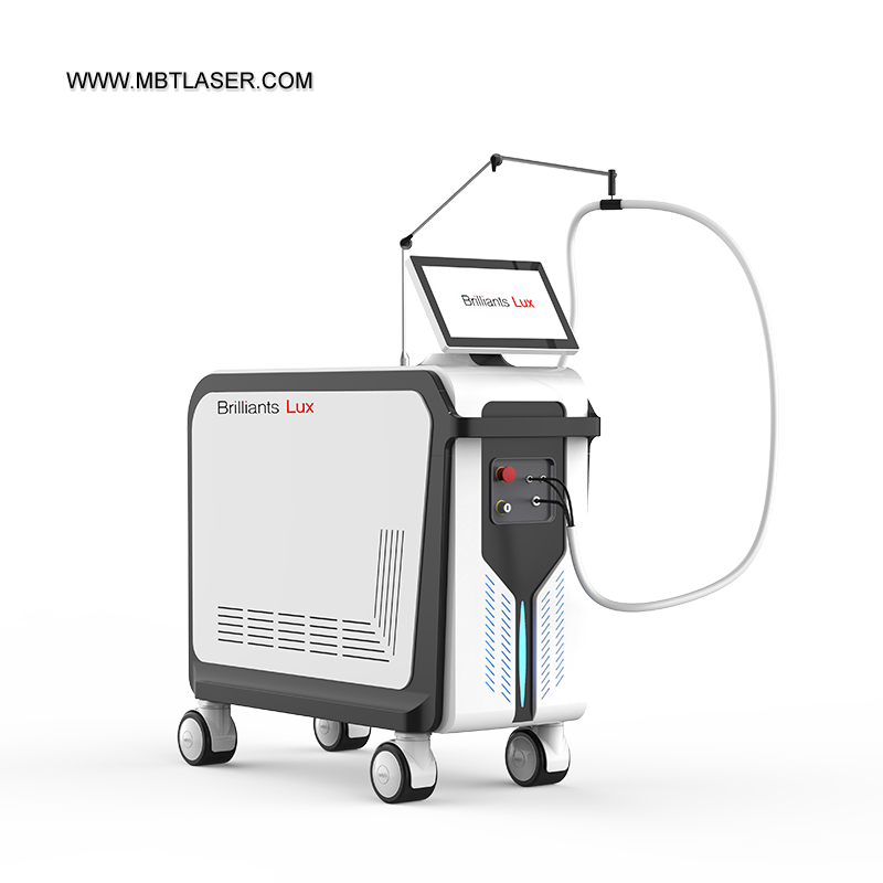 Brilliants Lux 755 Alexandrite 1064 NdYAG laser hair removal laser