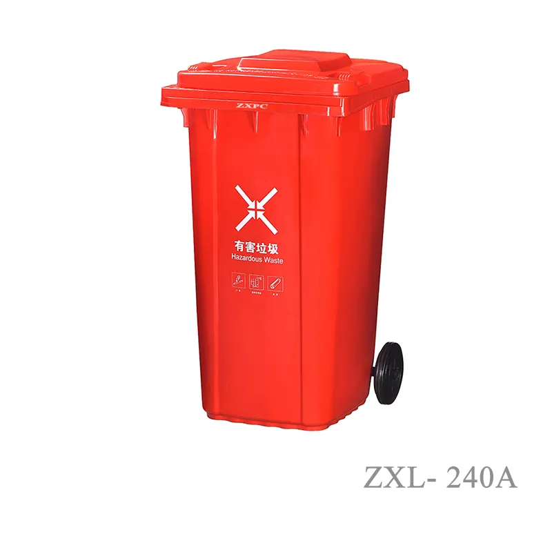 Kültéri szemetes 240 literes EN840-5