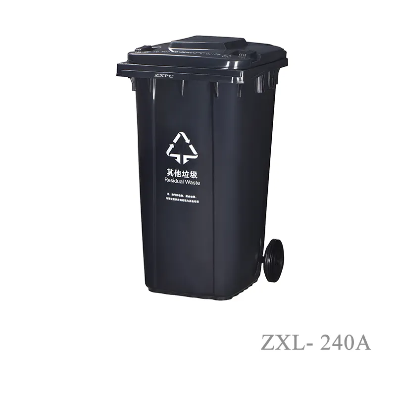 Kültéri szemetes 240 literes EN840-5