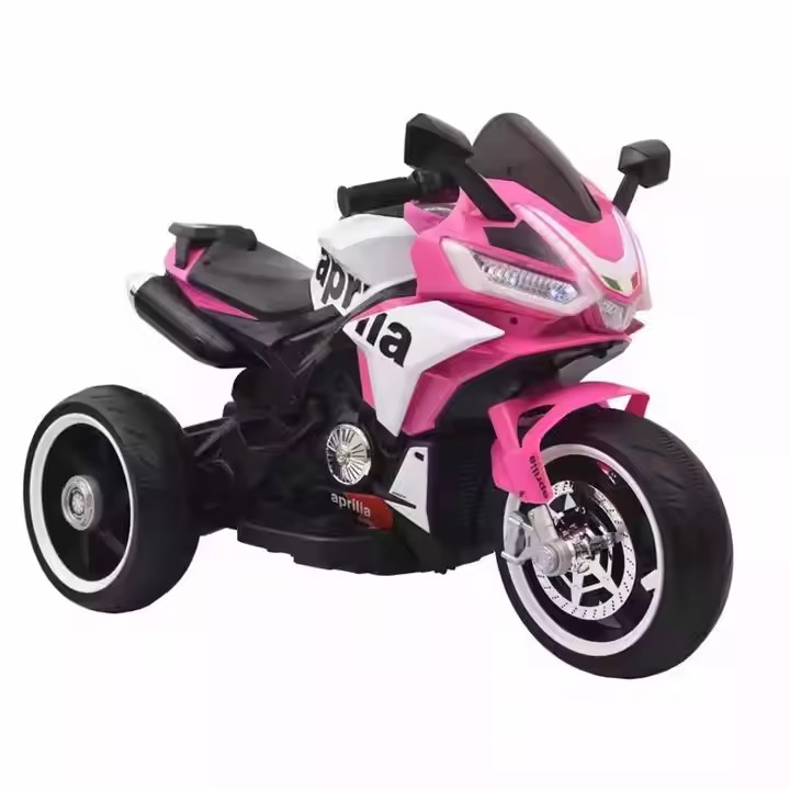 Children's electric motorcycle tricycle