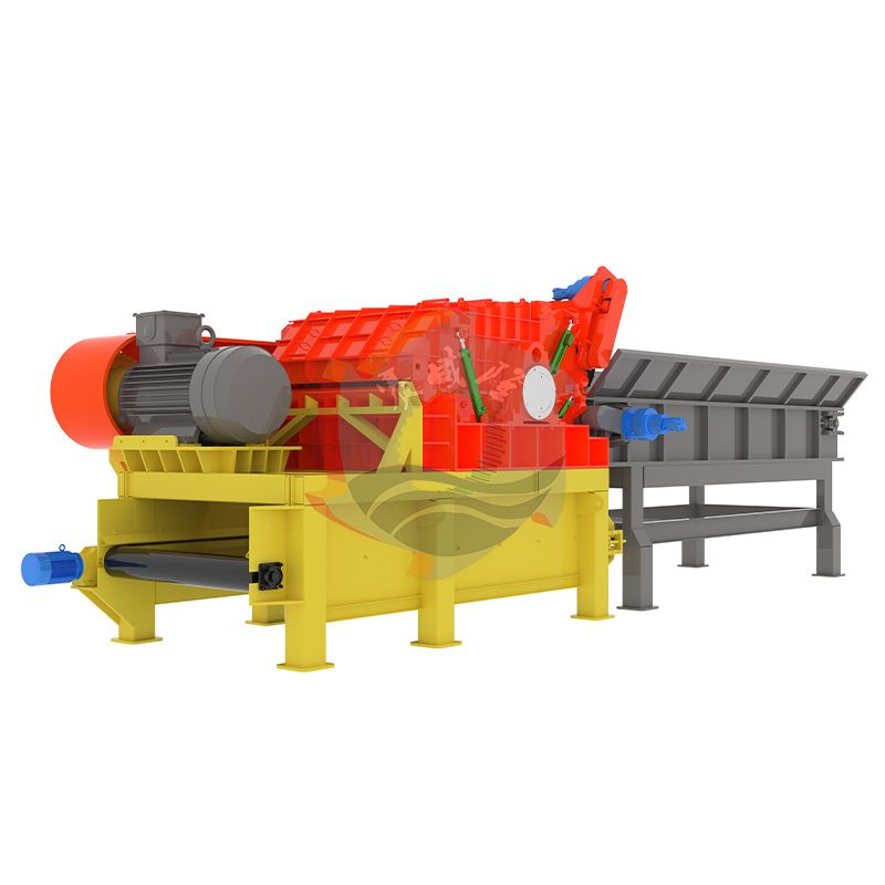 Fine Shredder for Biomass / Common Industrial Solid Waste