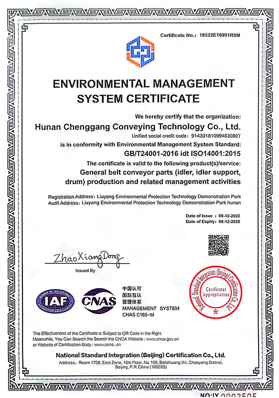 Durable Idler Rollers For Belt Conveyors Custom Conveyor Components