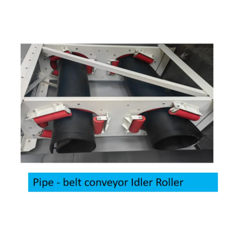 Pipe Belt Conveyor Idler Roller Precision Conveyor Idlers