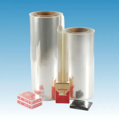 plastic wrap around cigarette pack BOPP Shrink Cigarette Pack Film