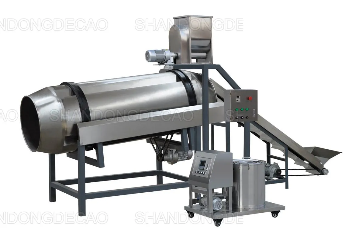 2D/3D Screw/Shell Extruded Fried Snacks Production Line
