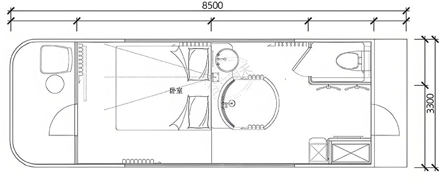Portable Camping Capsule D5 Portable Camping Capsule D5