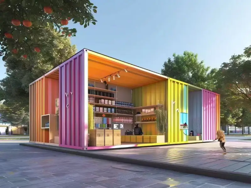 SXKON Milk Tea Shop Creative Container Mobile House SXKON Unveils Innovative Milk Tea Shop Creative Container Mobile House: A Game Changer for Beverage Businesses