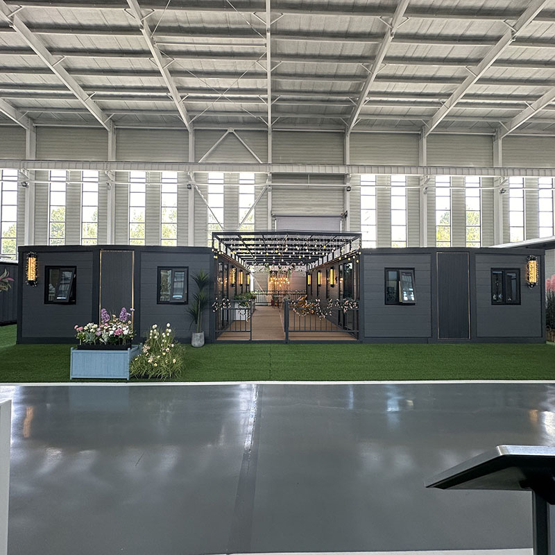 SXKON 40FT Flat Roof Expandable Folding House SXKON 40FT Flat Roof Expandable Folding House