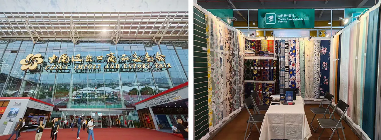 Showcasing Quality Bedding Fabrics for a Better Sleep — Our Company Successfully Participates in the Canton Fair