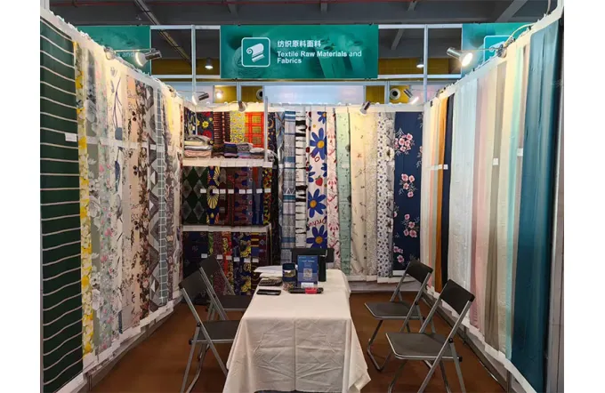 Showcasing Quality Bedding Fabrics for a Better Sleep — Our Company Successfully Participates in the Canton Fair