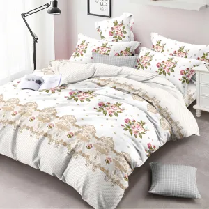 Bohemian Microfiber Polyester Printed Fabrics and Bed Sheets of 4