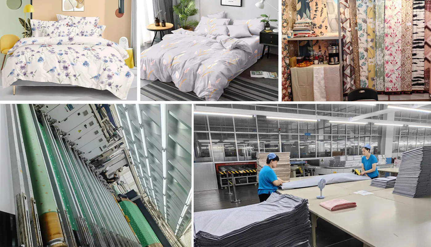 All-Season Comfort Polyester /microfiber Printed Bed Sheets