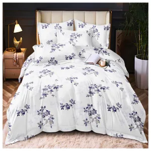 Breathable and Eco-Friendly Washed Cotton Dyed Bed Sheet Fabric