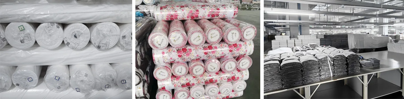 Luxurious Washed Cotton Dyed Bed Sheet Fabric