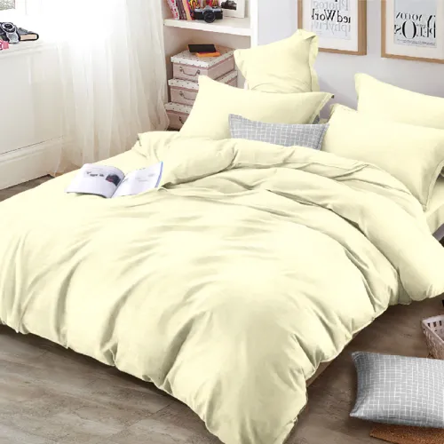 Breathable 100% Cotton Dyed -Colored Bed Sheet Fabric