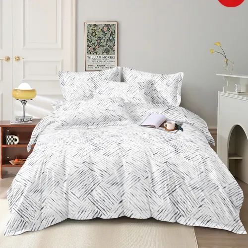 Ultra-Soft Washed Cotton Bed Sheet Fabric