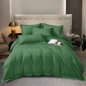 Luxurious Simplicity Solid-Dyed Polyester Bed Sheet Fabrics and Sets