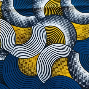 Patrón único 100% algodón tela de impresión de cera africana tejido Ankara