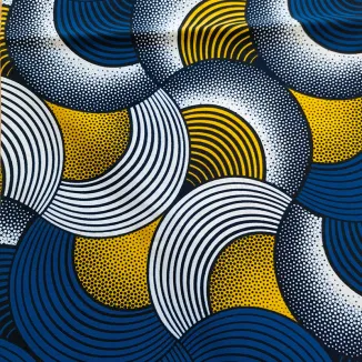 Unique Patterns 100% Cotton African Wax Print Fabric Ankara Fabric