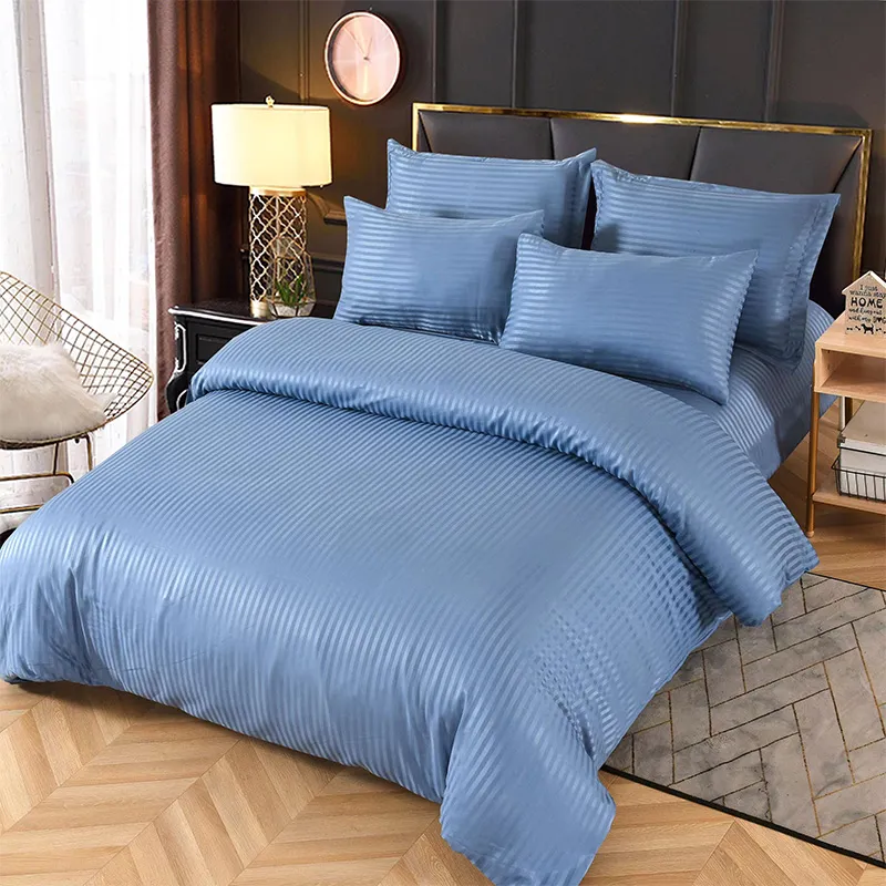 What sizes and components are typically included in a bedding set?