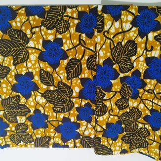 100% Cotton Wax Print Colorful Ankara Fabric