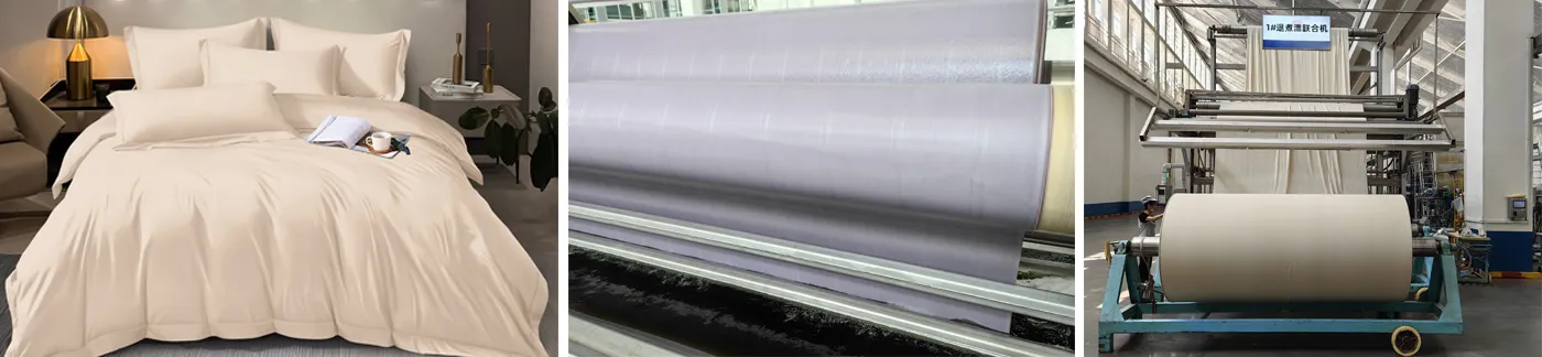 Soft & Stylish 100% Cotton Dyed Bed Sheet Fabric 60S