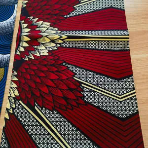 Bright & Bold Patterns 100% Cotton African Wax Print Fabric