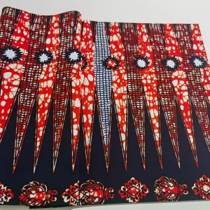 Bright & Bold Patterns 100% Cotton African Wax Print Fabric