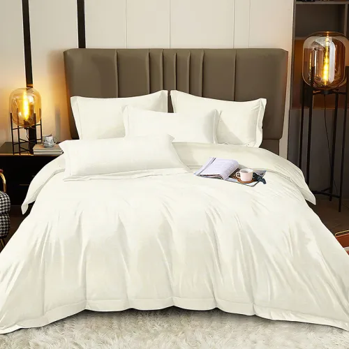 Durable and Eco-Friendly 100% Cotton Colored Bed Sheet Fabric 50S