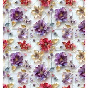 Polyester Fabrics 5D Digital Printing-New Fabric