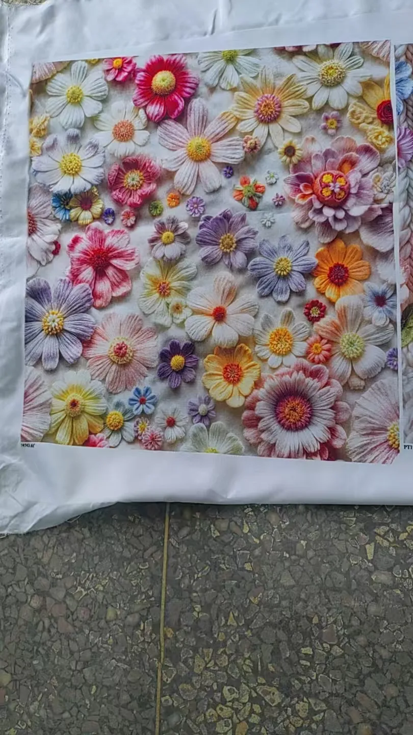 New Textile Collection -Polyester 5D Digital Printing