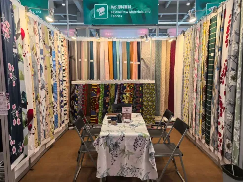 Company Shines at the 137th Canton Fair with New Textile Offerings