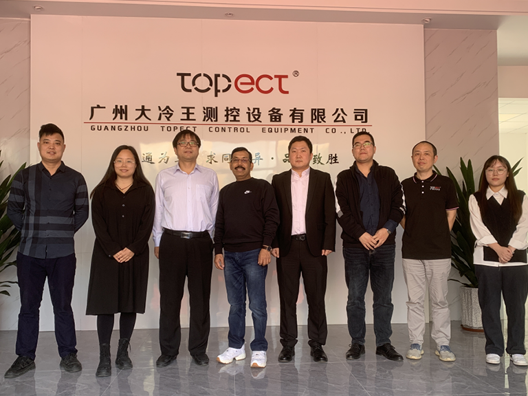 Joint venture partners of Topect Guangzhou 's Indian subsidiary visited Guangzhou for exchange and visits