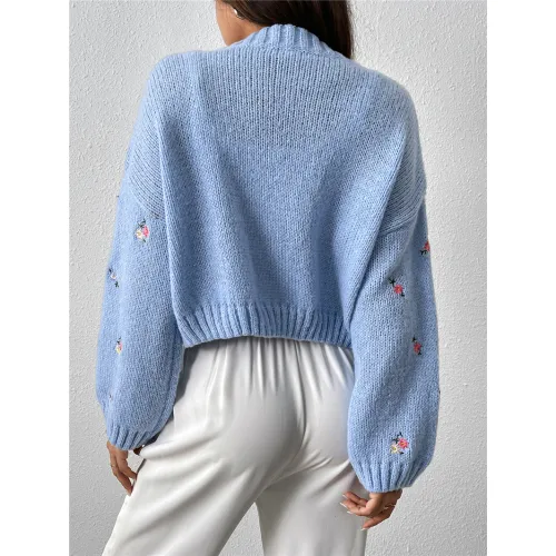 Custom Women Knit Sweater Cardigan