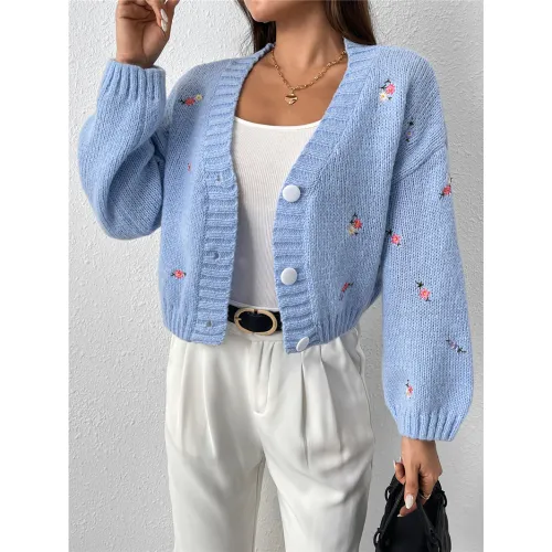 Custom Women Knit Sweater Cardigan